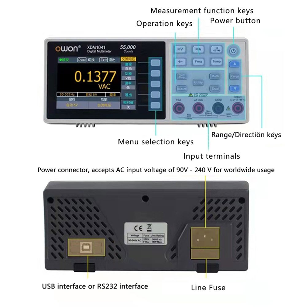 XDM1041 High-Accuracy Digital  - огляд і ціна Multimeter Digital