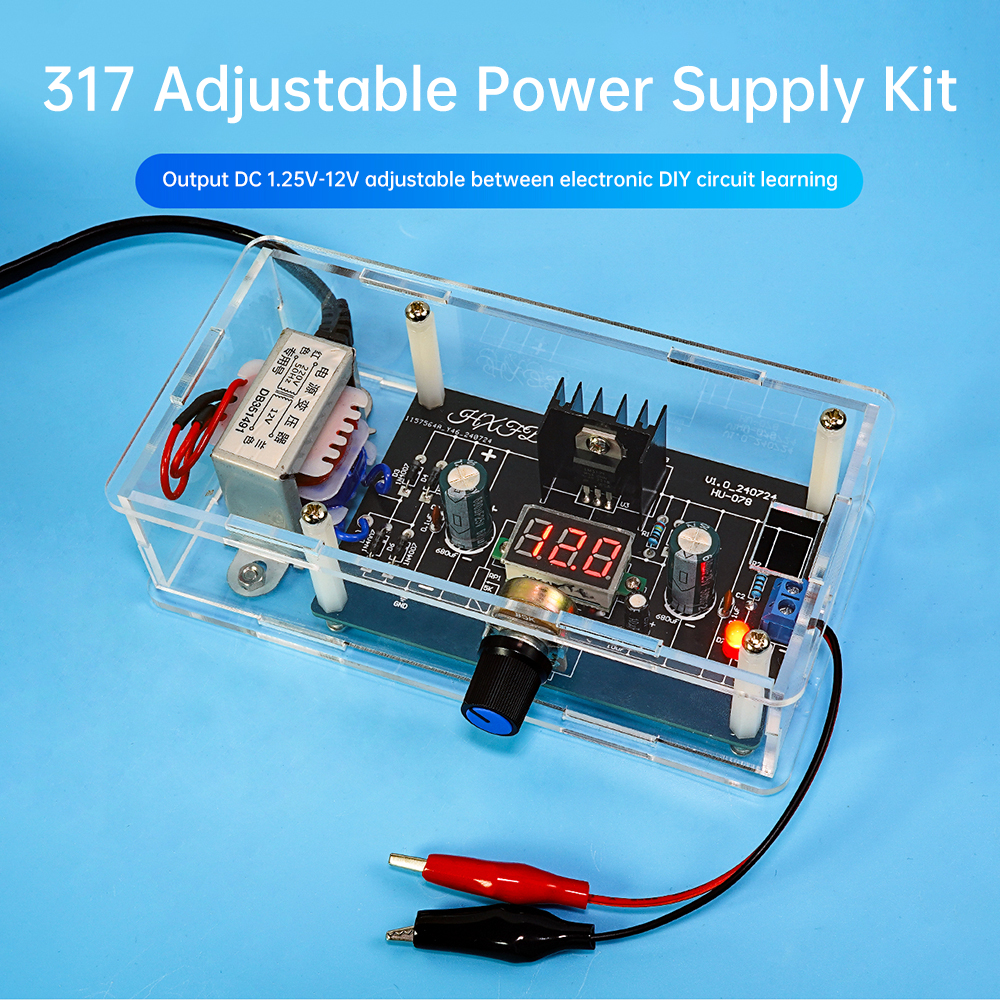 LM317 DC regulated adjustable  - огляд і ціна Diy Electronics Game