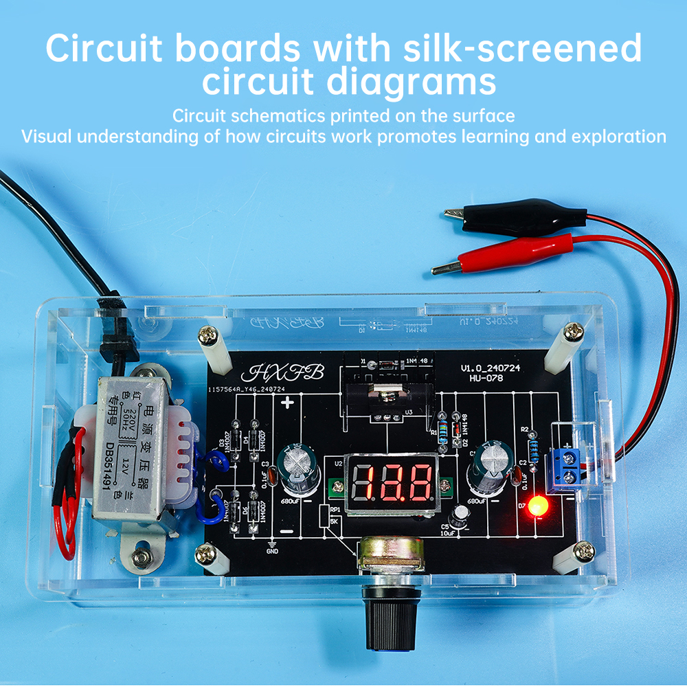LM317 DC regulated adjustable  - огляд і ціна Diy Electronics Game
