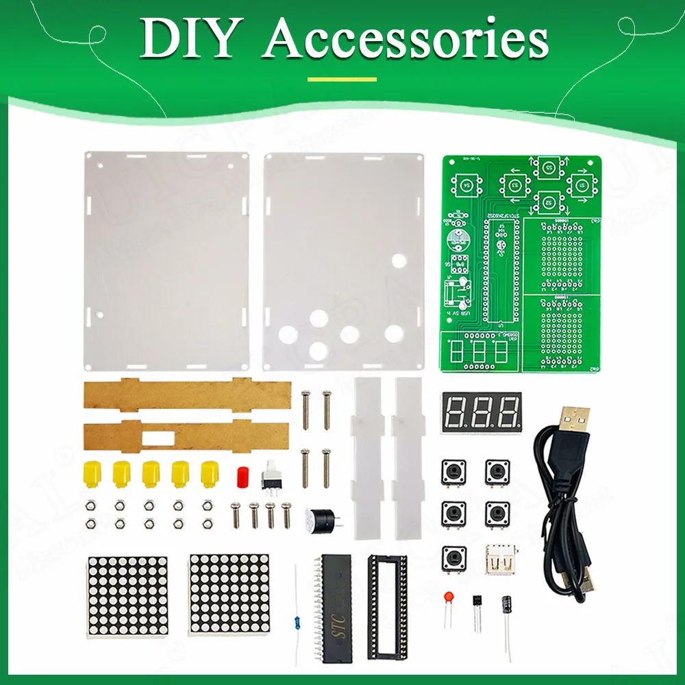 DIY Pixel Game Maker Kit Elect - огляд і ціна Diy Electronics Game