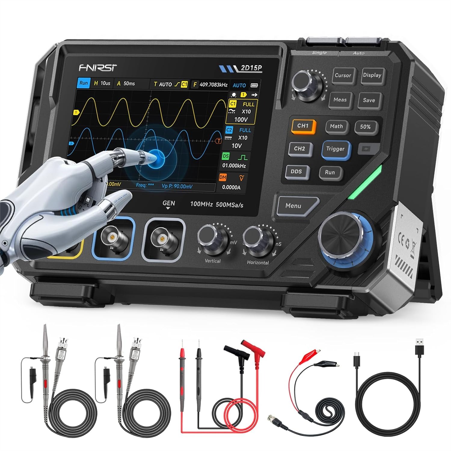 100MHz 3-in-1 Digital Oscillos - огляд і ціна Multimeter Digital