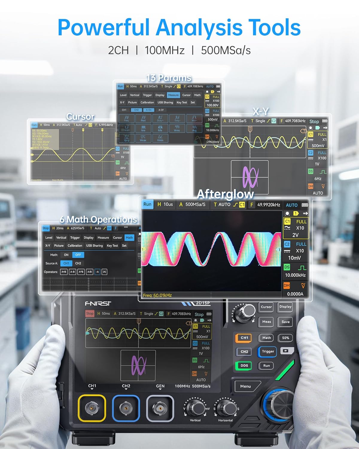 100MHz 3-in-1 Digital Oscillos - огляд і ціна Multimeter Digital