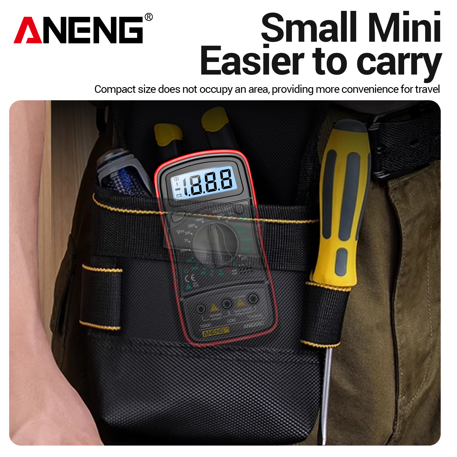 ANENG AN8205C Handheld Multime - огляд і ціна Diy In Electronics