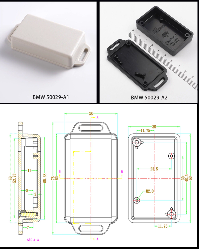 Universal DIY ABS Plastic Encl - огляд і ціна Diy Electronics Desk