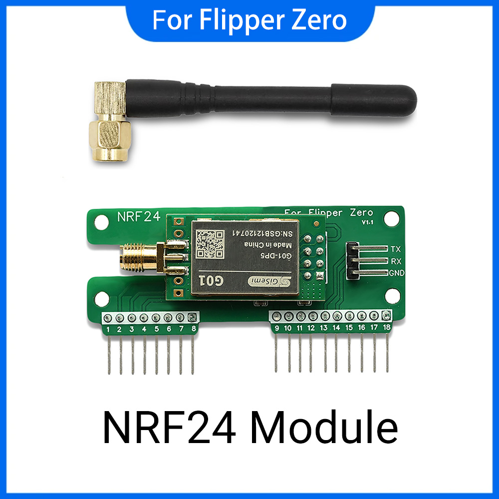 Flipper Zero Wireless Sniffer  - огляд і ціна Nrf24L01 Module Wireless