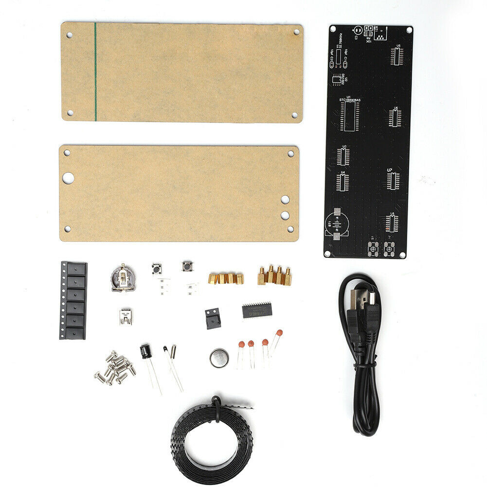 Dot For Matrix LED Clock Kit D - огляд і ціна Diy Electronics Desk