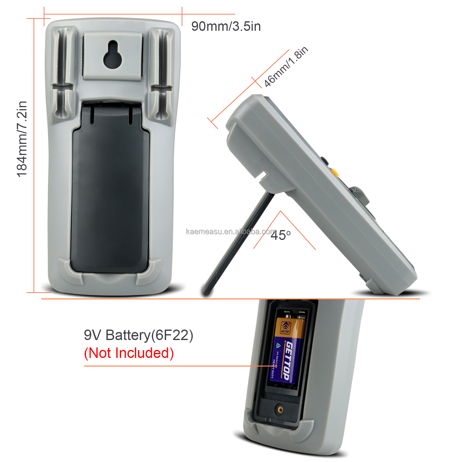 04A Clamp Meter AC DC Digital  - огляд і ціна Multimeter Digital