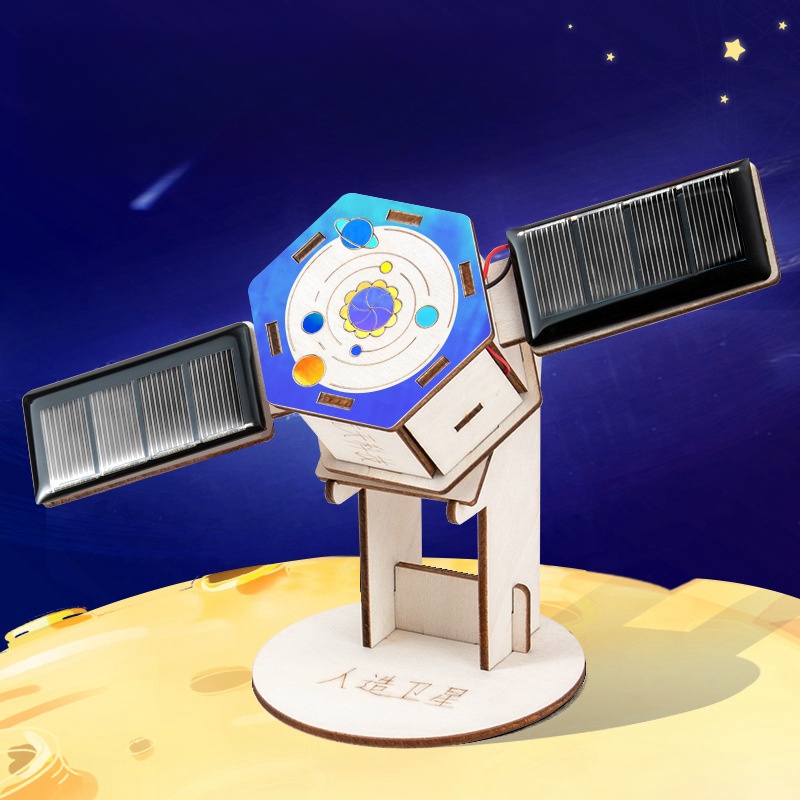 DIY Solar Satellite Artificial - огляд і ціна Diy Electronics For Kids