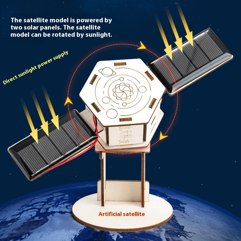 DIY Solar Satellite Artificial - огляд і ціна Diy Electronics For Kids
