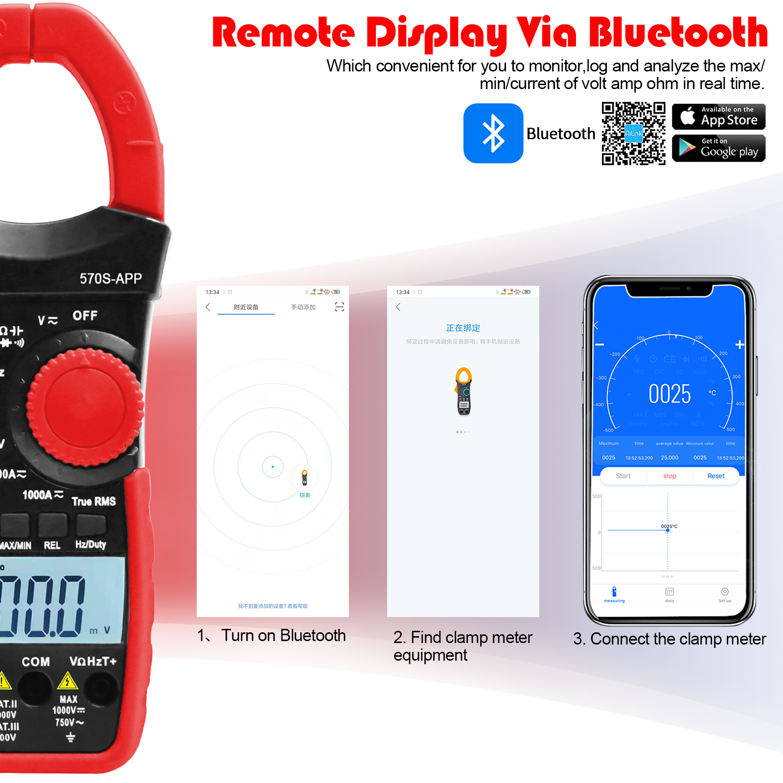 HP-570S-APP Portable 6000 Coun - огляд і ціна Multimeter Digital