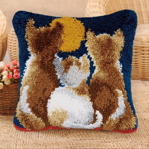 Cat Series Latch Hook Kit Mats - огляд і ціна Diy Home Electronics Projects