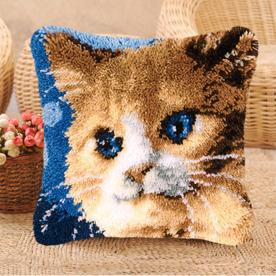 Cat Series Latch Hook Kit Mats - огляд і ціна Diy Home Electronics Projects
