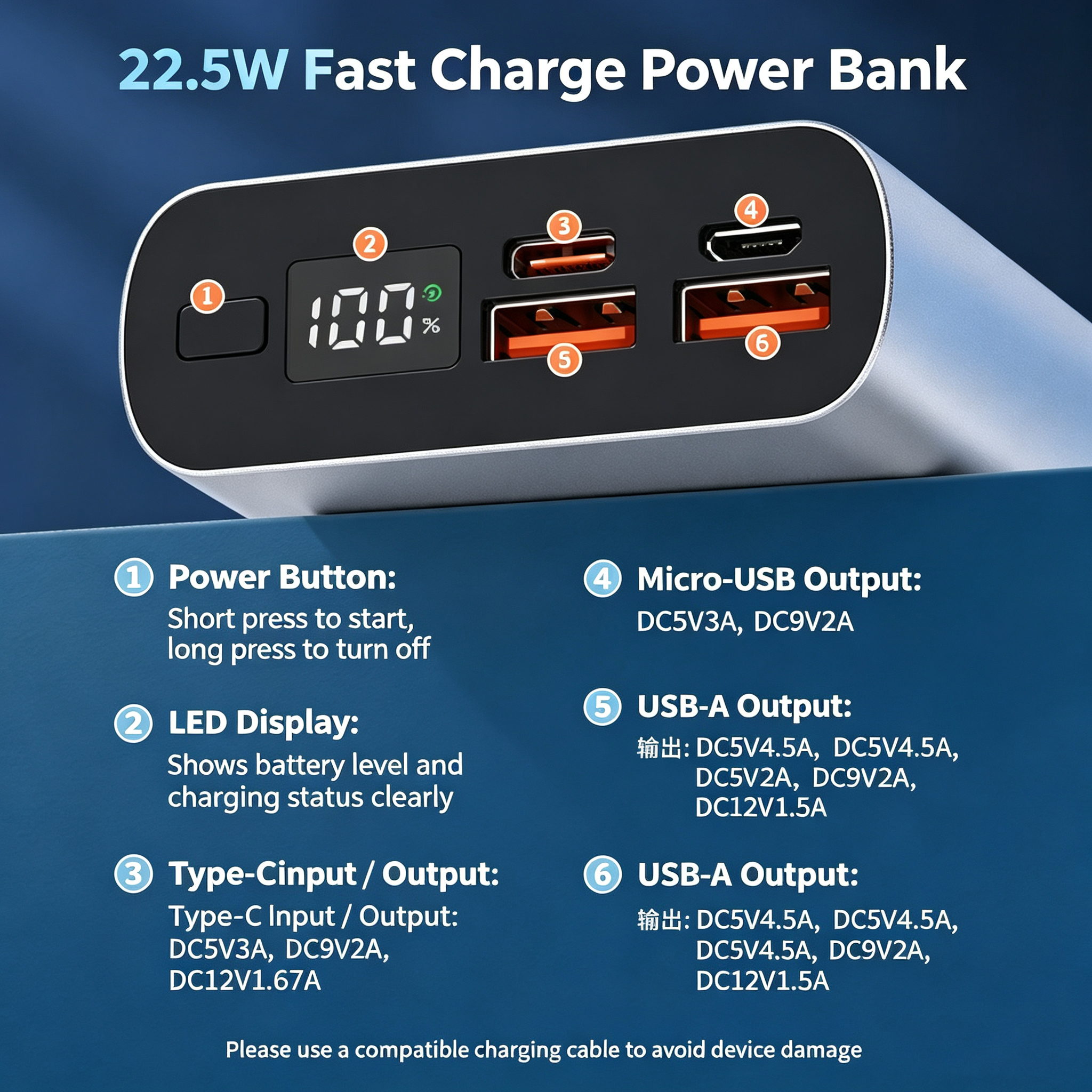 20000mAh Aluminum Power Bank C - огляд і ціна Diy Electronics Hobby