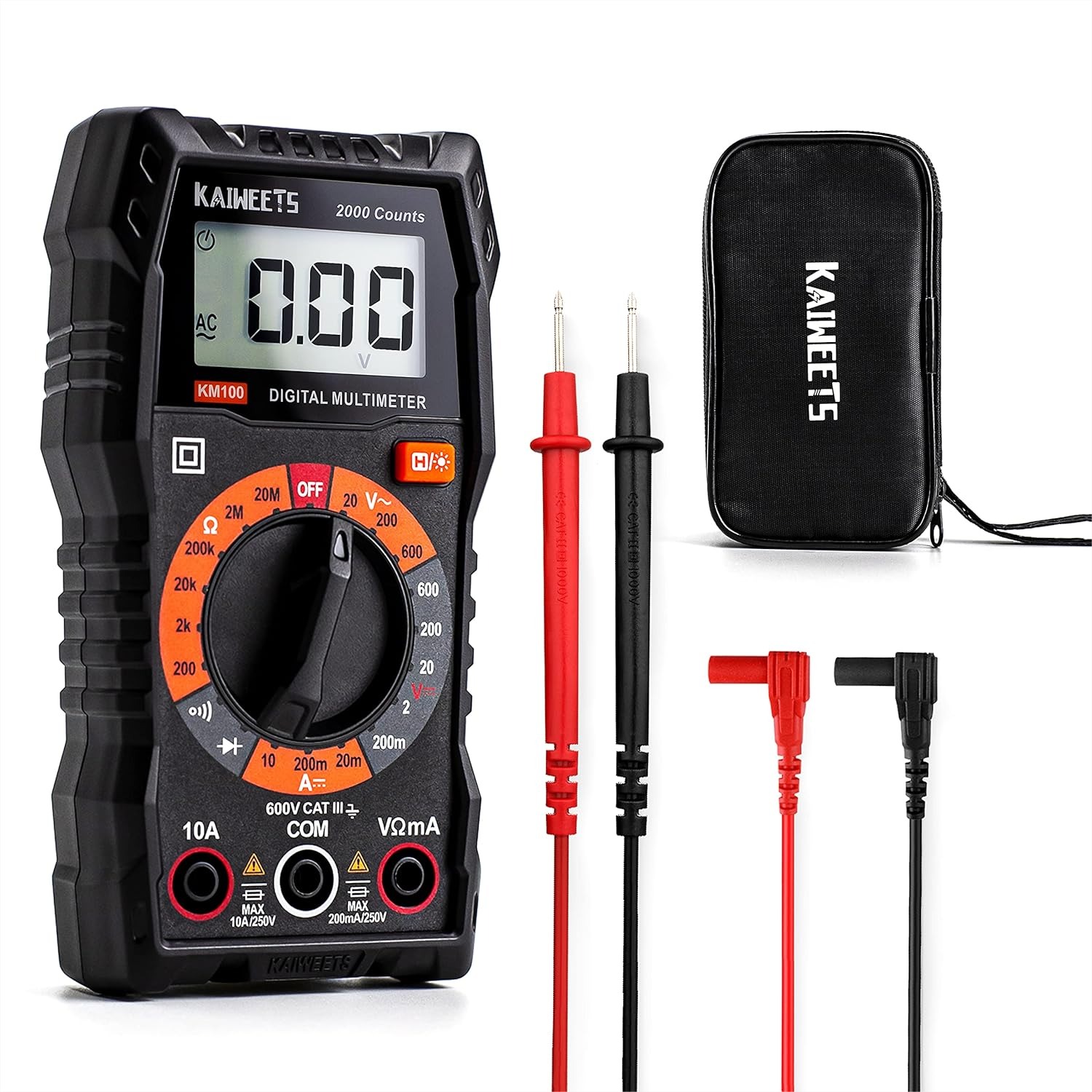 Digital Multimeter with Case f - огляд і ціна Multimeter Digital