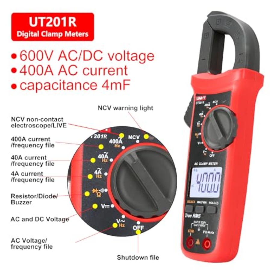 Digital Clamp Meter 4000 Count - огляд і ціна Multimeter Digital