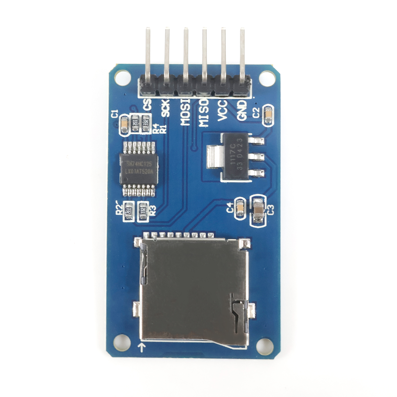 SD Card Reader Module Micro TF - огляд і ціна Sd Card Module Spi