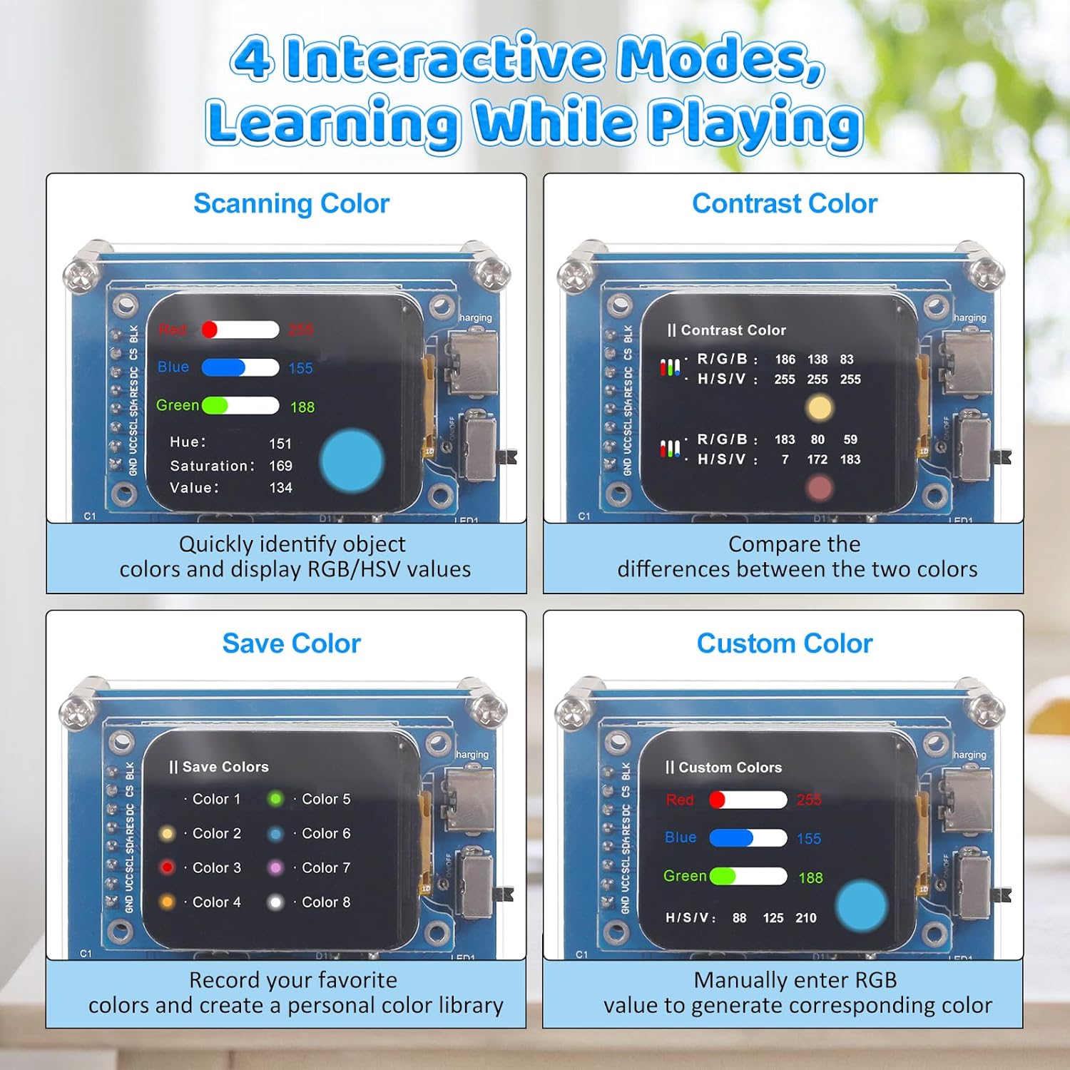 DIY Color Recognition Solderin - огляд і ціна Diy Electronics Game
