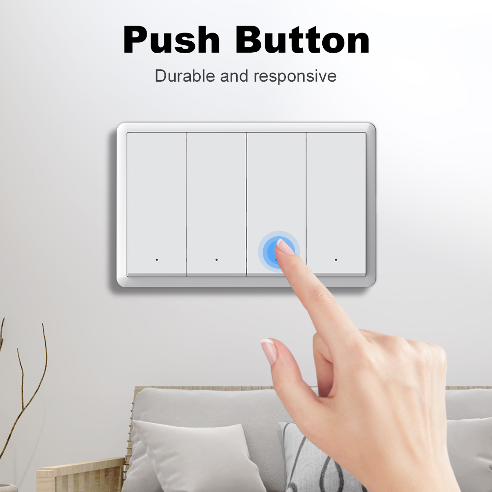 MANHOT ZigBee3.0 Smart Switch  - огляд і ціна Push Button Tactile