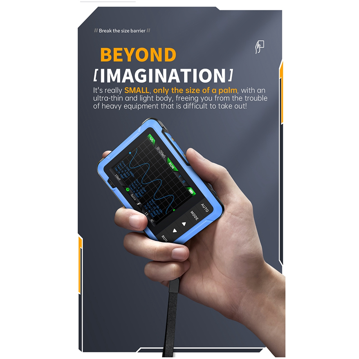 New FNIRSI DSO-510 Digital Min - огляд і ціна Oscilloscope Dso Mini