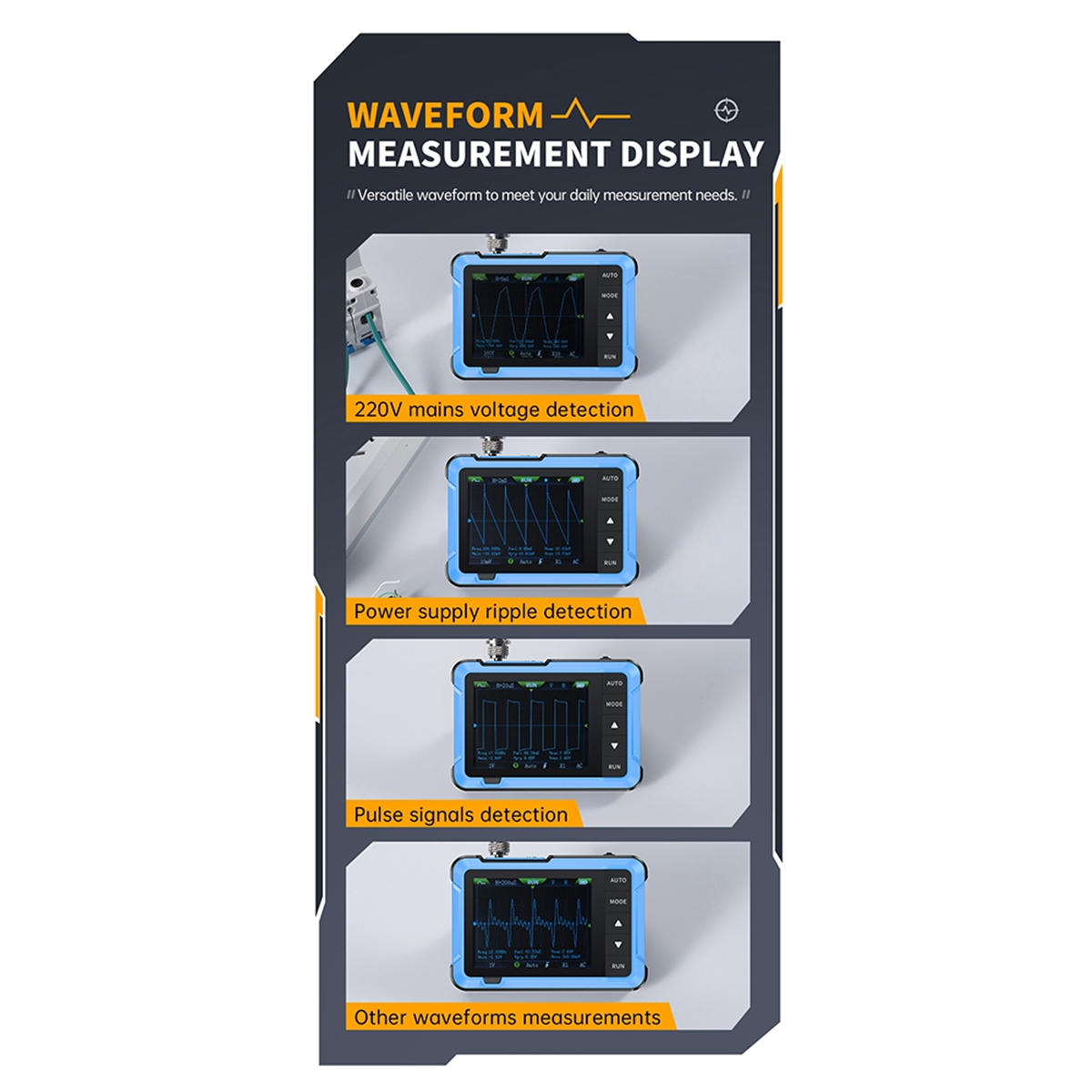 New FNIRSI DSO-510 Digital Min - огляд і ціна Oscilloscope Dso Mini