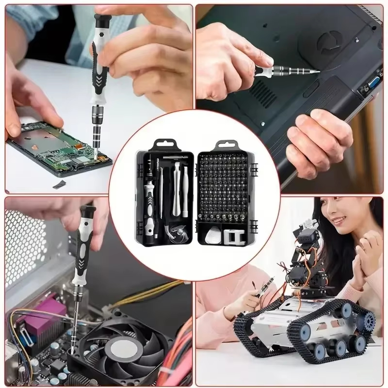115-in-1 Precision Screwdriver - огляд і ціна Diy Home Electronics Projects