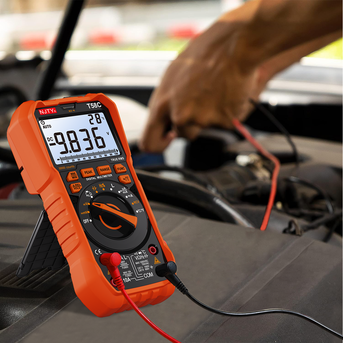 T58B T58C Professional Automot - огляд і ціна Multimeter Digital